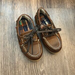 Tommy Hilfiger Lil Tyson Brown Boat Shoes